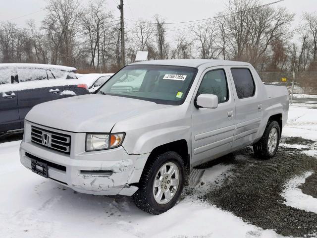 2HJYK16458H515978 - 2008 HONDA RIDGELINE SILVER photo 2