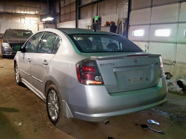 3N1AB61E29L695029 - 2009 NISSAN SENTRA 2.0 SILVER photo 3