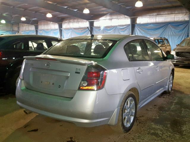 3N1AB61E29L695029 - 2009 NISSAN SENTRA 2.0 SILVER photo 4