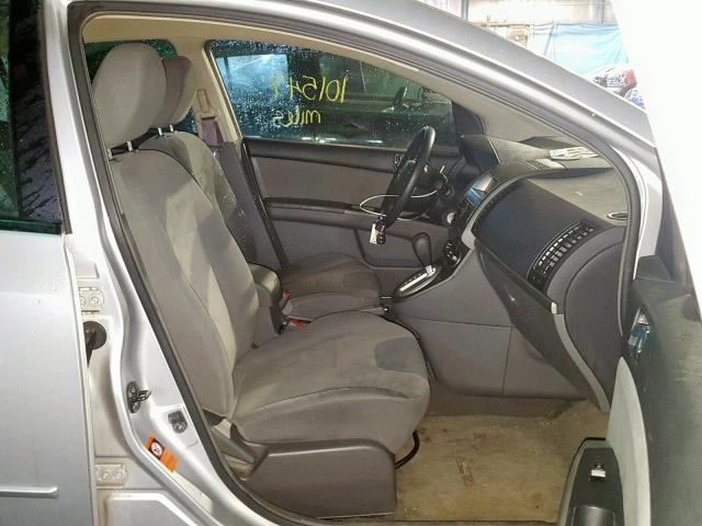 3N1AB61E29L695029 - 2009 NISSAN SENTRA 2.0 SILVER photo 5