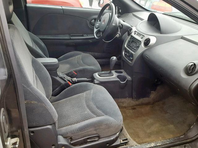1G8AW12F74Z114549 - 2004 SATURN ION LEVEL SILVER photo 5