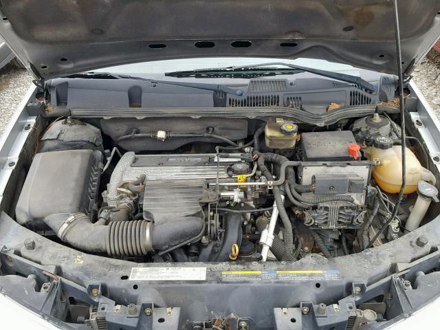 1G8AW12F74Z114549 - 2004 SATURN ION LEVEL SILVER photo 7