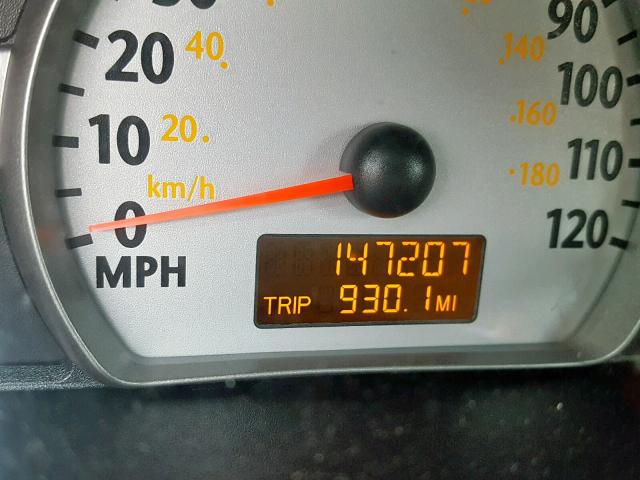 1G8AW12F74Z114549 - 2004 SATURN ION LEVEL SILVER photo 8