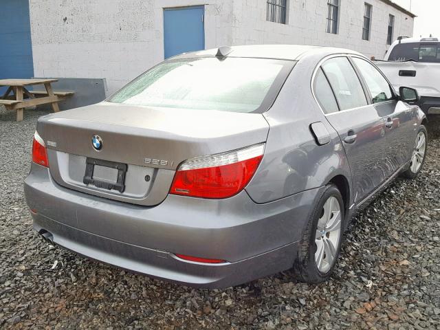 WBANV1C5XAC445735 - 2010 BMW 528 XI GRAY photo 4