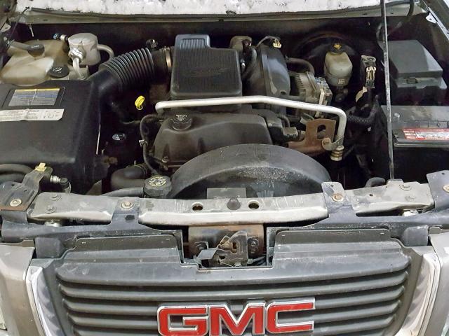 1GKDT13S952303385 - 2005 GMC ENVOY SILVER photo 7