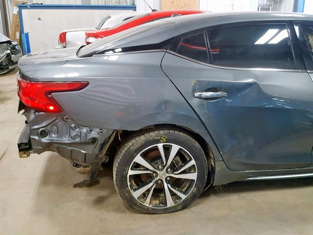 1N4AA6AP9JC390568 - 2018 NISSAN MAXIMA 3.5 GRAY photo 10