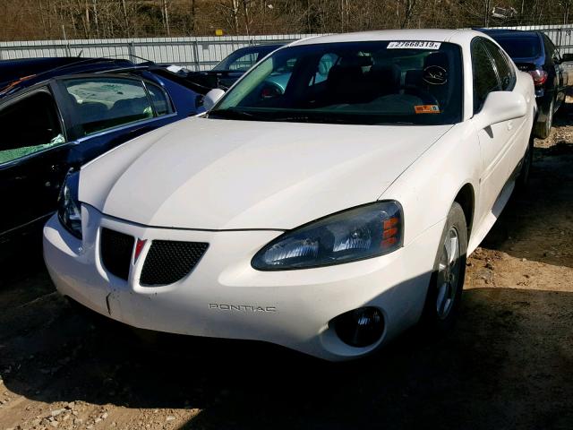 2G2WP552281163122 - 2008 PONTIAC GRAND PRIX WHITE photo 2