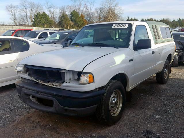 4F4YR12D56PM03171 - 2006 MAZDA B2300 WHITE photo 2