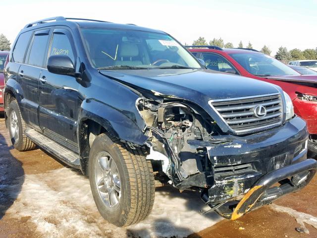 JTJBT20X180167940 - 2008 LEXUS GX 470 BLACK photo 1