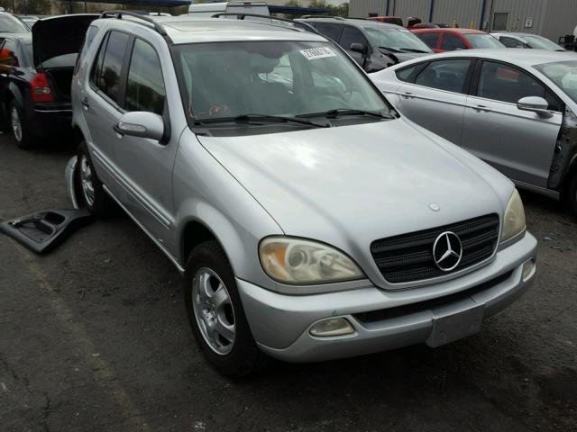 4JGAB57E73A450803 - 2003 MERCEDES-BENZ ML 350 SILVER photo 1