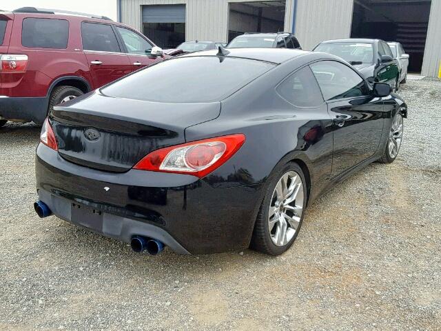 KMHHT6KD2BU055036 - 2011 HYUNDAI GENESIS CO BLACK photo 4