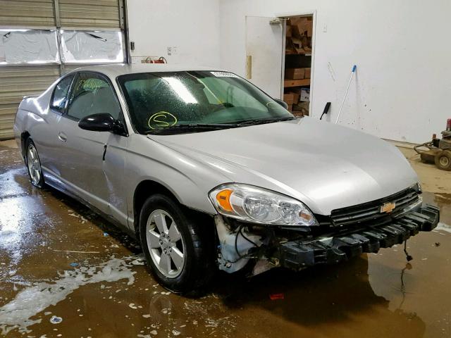 2G1WM15K669272686 - 2006 CHEVROLET MONTE CARL SILVER photo 1