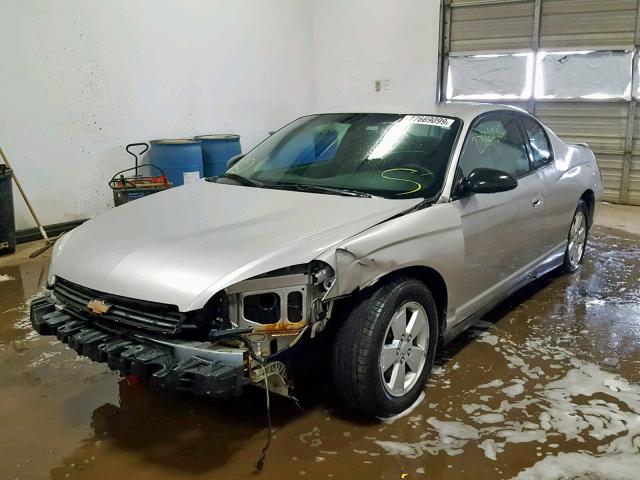 2G1WM15K669272686 - 2006 CHEVROLET MONTE CARL SILVER photo 2