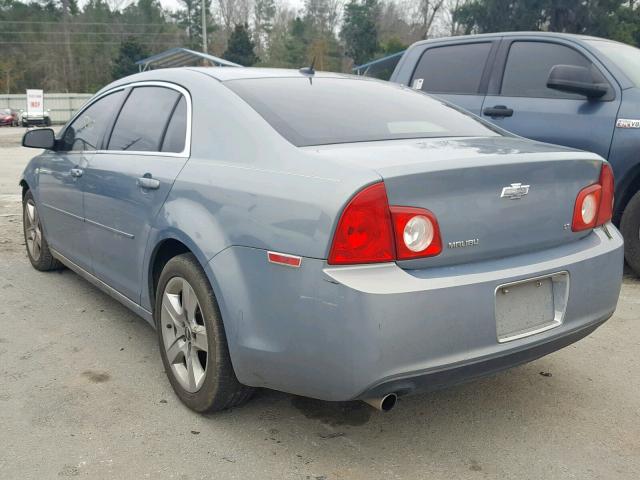 1G1ZH57B18F273955 - 2008 CHEVROLET MALIBU 1LT 蓝色 照片 3