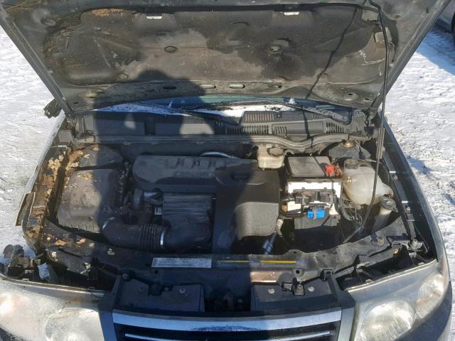 1G8AJ52F55Z178385 - 2005 SATURN ION LEVEL SILVER photo 7