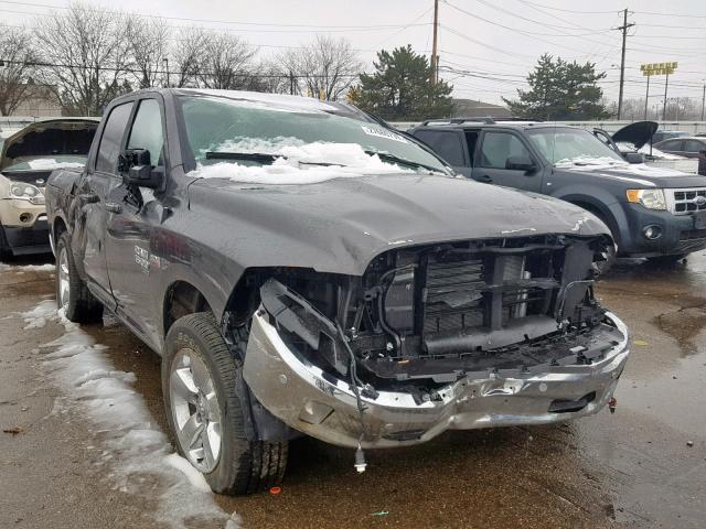 1C6RR7LT5KS527333 - 2019 RAM 1500 CLASS GRAY photo 1