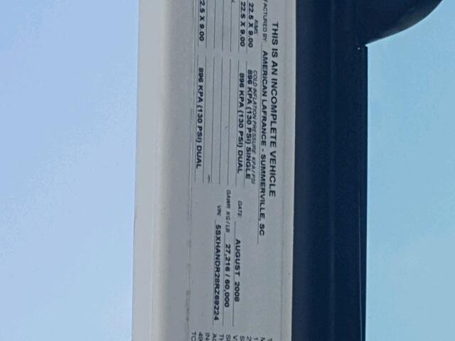 5SXHANDR28RZ69224 - 2008 AMERICAN MOTORS LAFRAN CON WHITE photo 10