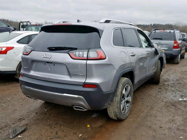 1C4PJMDX7KD346892 - 2019 JEEP CHEROKEE L SILVER photo 4