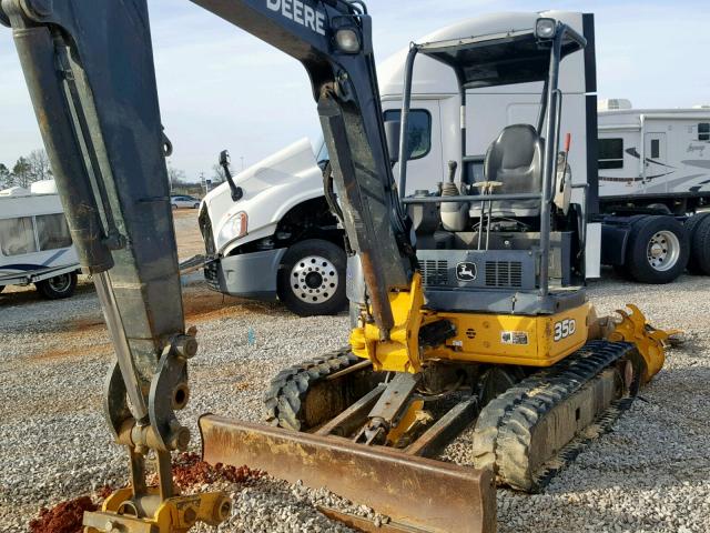 1FF035DXKA0265995 - 2011 JOHN DEERE 35D MIN EX YELLOW photo 2