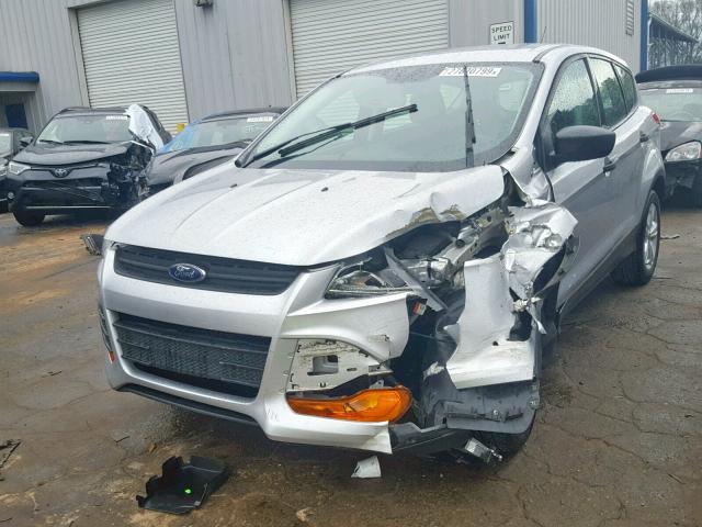 1FMCU0F74GUC05261 - 2016 FORD ESCAPE S SILVER photo 2