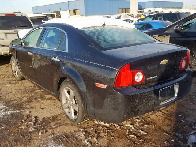 1G1ZC5E01CF261166 - 2012 CHEVROLET MALIBU 1LT 黑色 照片 3