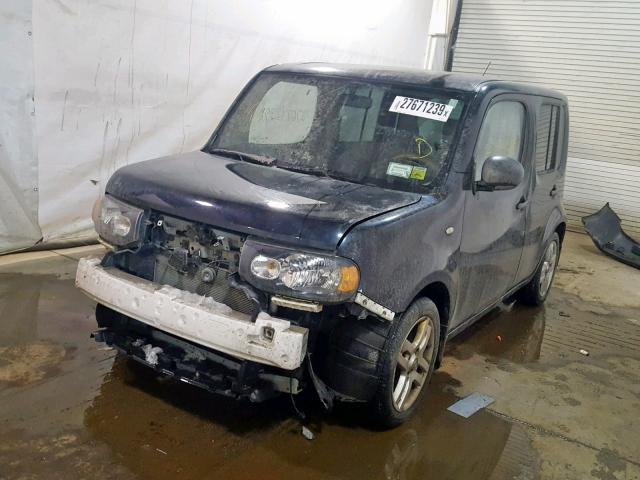 JN8AZ2KR0BT203512 - 2011 NISSAN CUBE BASE BLACK photo 2