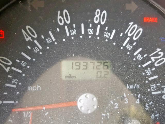 3VWCC21C4YM405020 - 2000 VOLKSWAGEN NEW BEETLE ვერცხლისფერი ფოტო 8