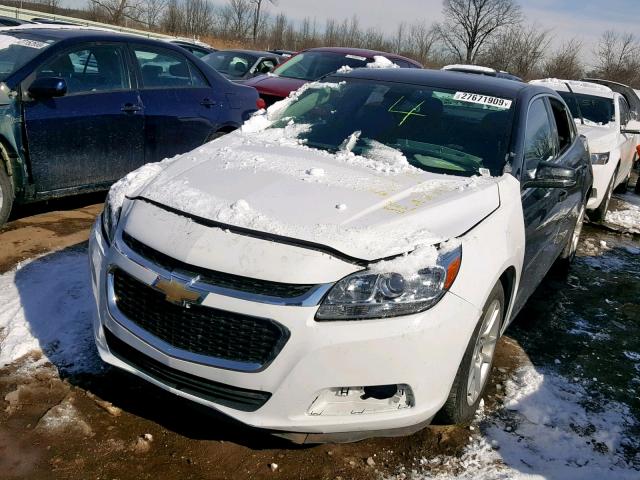 1G11C5SL5FF337052 - 2015 CHEVROLET MALIBU 1LT TWO TONE photo 2