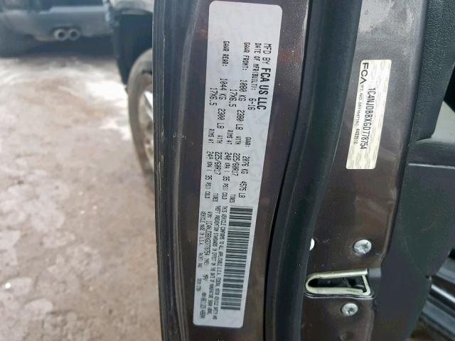 1C4NJDBBXGD778754 - 2016 JEEP COMPASS SP 灰色 照片 10