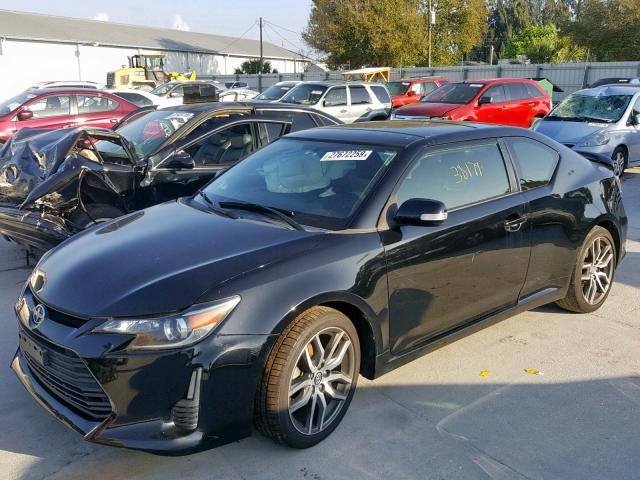 JTKJF5C74E3072830 - 2014 TOYOTA SCION TC შავი ფოტო 2