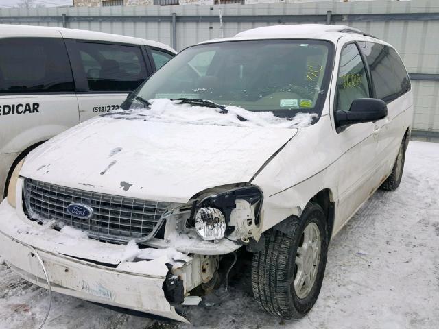 2FMZA52235BA48903 - 2005 FORD FREESTAR S WHITE photo 2