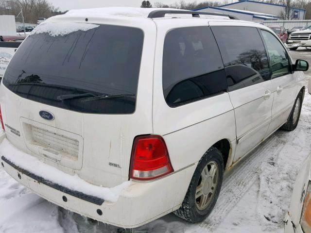 2FMZA52235BA48903 - 2005 FORD FREESTAR S WHITE photo 4