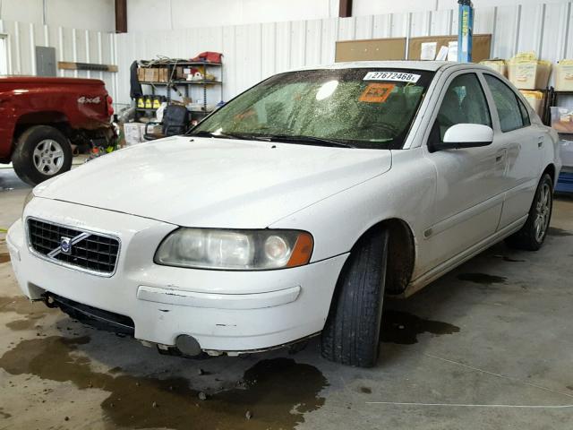 YV1RS592162522632 - 2006 VOLVO S60 2.5T WHITE photo 2