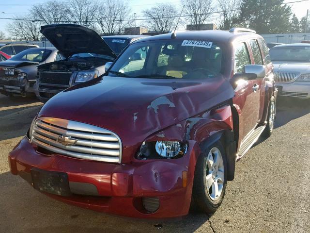 3GNDA23P56S577277 - 2006 CHEVROLET HHR LT MAROON photo 2