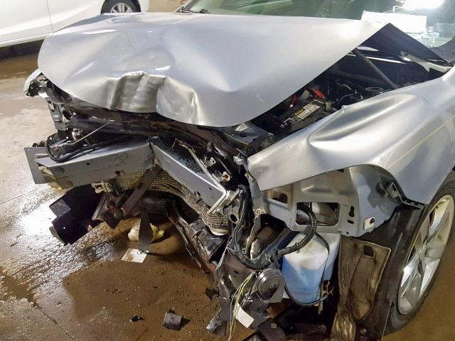 1G1ZG57B29F160343 - 2009 CHEVROLET MALIBU LS BLUE photo 9