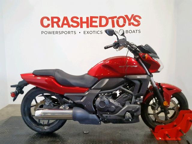 JH2RC6804EK000186 - 2014 HONDA CTX700 N BURGUNDY photo 1