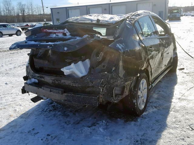 3N1AB6AP2AL726785 - 2010 NISSAN SENTRA 2.0 BLACK photo 4