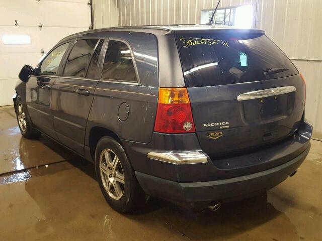 2A8GM68X77R267961 - 2007 CHRYSLER PACIFICA T BLUE photo 3