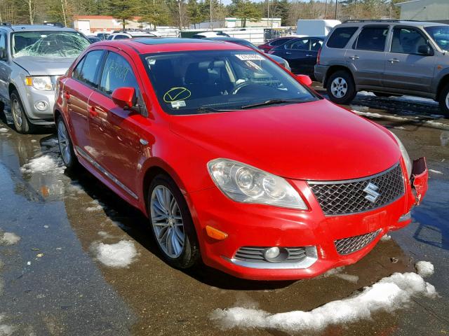 JS2RF9A60B6110131 - 2011 SUZUKI KIZASHI SP RED photo 1