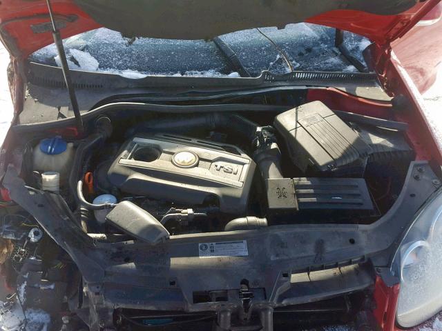 3VWBJ71K19M122484 - 2009 VOLKSWAGEN GLI წითელი ფოტო 7