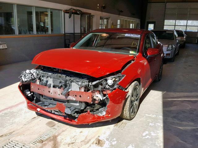 3MZBN1V35JM214478 - 2018 MAZDA 3 TOURING RED photo 2