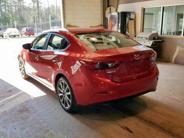 3MZBN1V35JM214478 - 2018 MAZDA 3 TOURING RED photo 3