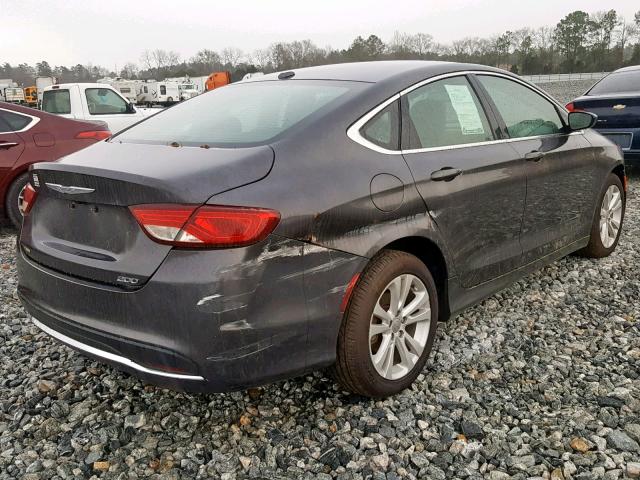 1C3CCCAB6FN726225 - 2015 CHRYSLER 200 LIMITE GRAY photo 9