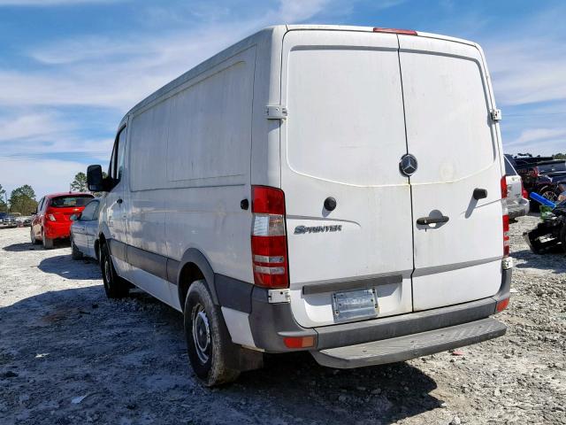 WD0PE746075135006 - 2007 DODGE SPRINTER 2 WHITE photo 3