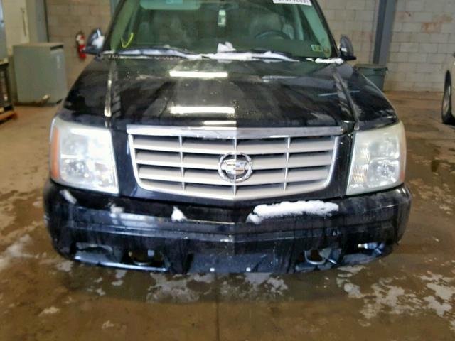 3GYFK66N64G199190 - 2004 CADILLAC ESCALADE E BLACK photo 7