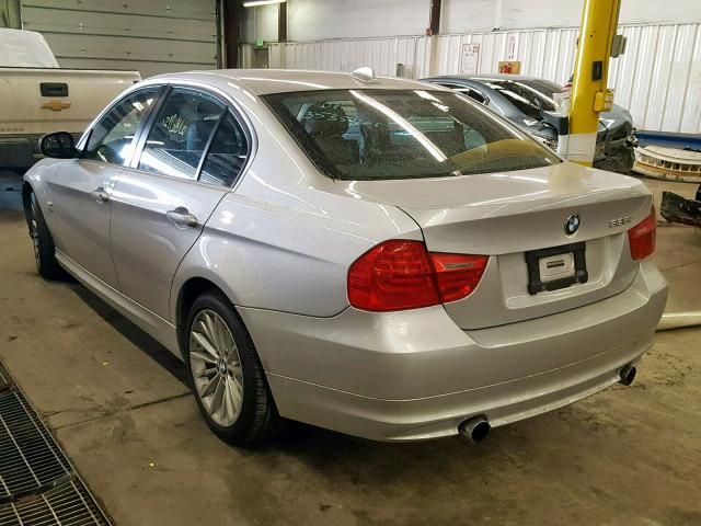 WBAPL5G53BNN22869 - 2011 BMW 335 XI SILVER photo 3