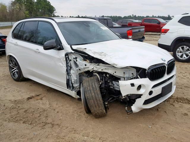 5YMKT6C58G0R78080 - 2016 BMW X5 M WHITE photo 1