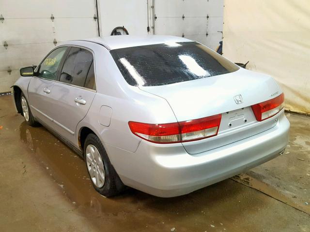 1HGCM56363A122006 - 2003 HONDA ACCORD LX SILVER photo 3