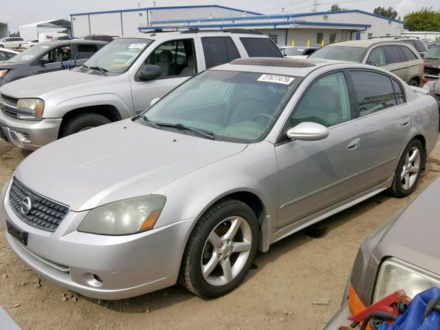 1N4BL11E55N479273 - 2005 NISSAN ALTIMA SE SILVER photo 2