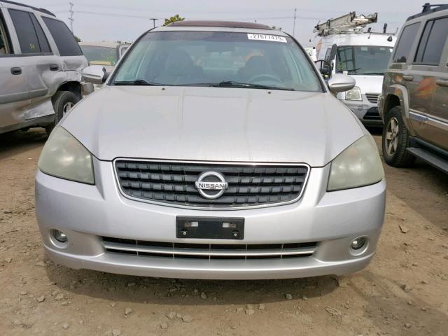 1N4BL11E55N479273 - 2005 NISSAN ALTIMA SE SILVER photo 9